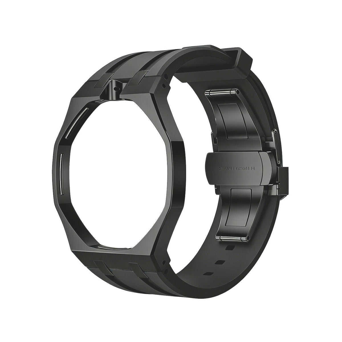 Royal Oak Pop Black Steel Case & Silicone Strap