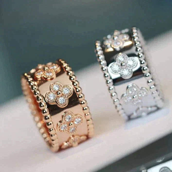 [Gaonasi]CLOVER KALEIDOSCOPE RING 10MM