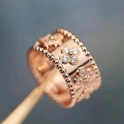 [Gaonasi]CLOVER KALEIDOSCOPE RING 10MM