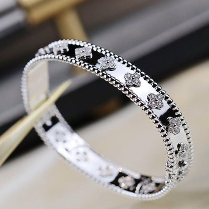 [Gaonasi]CLOVER BRACELET 8MM DIAMONDS