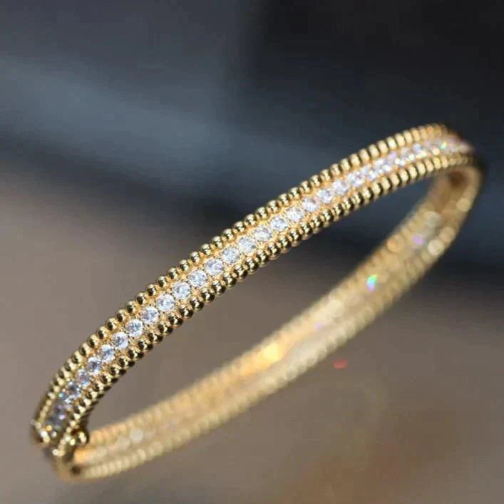 [Gaonasi]PERLEE DIAMONDS BRACELET 1 ROW