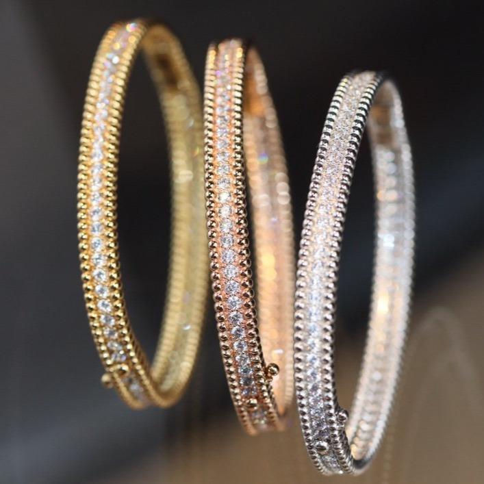 [Gaonasi]PERLEE DIAMONDS BRACELET 1 ROW