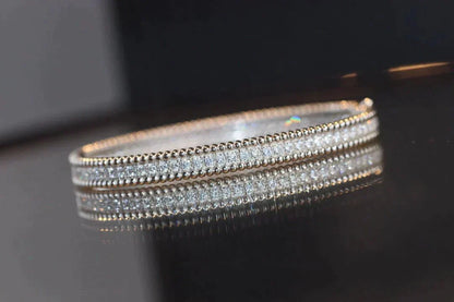 [Gaonasi]PERLEE DIAMONDS BRACELET 1 ROW