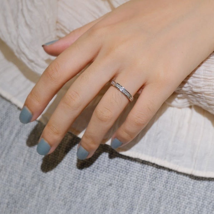 [Gaonasi Jewelry]LOVE RING 2.65MM DIAMOND