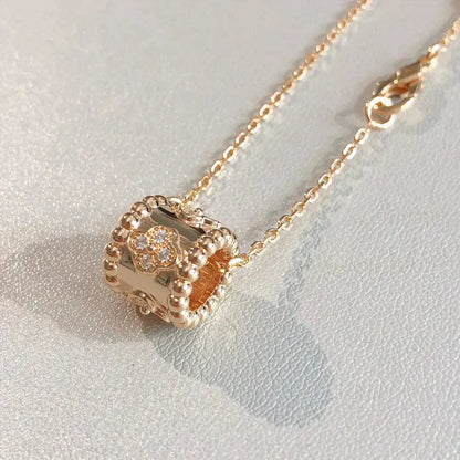 [Gaonasi]PERLEE PEDANT NECKLACE GOLD / ROSE GOLD