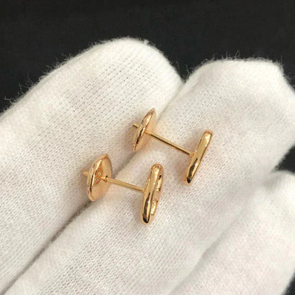 [Gaonasi]CHAINE SMALL EARRINGS GOLD AND SILVER