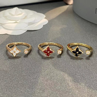 [Gaonasi]STAR 1 DIAMOND OPEN RING