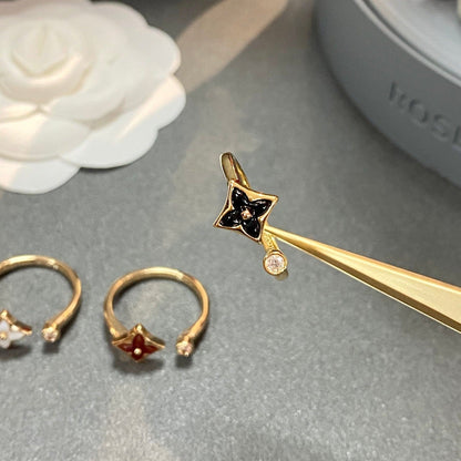 [Gaonasi]STAR 1 DIAMOND OPEN RING