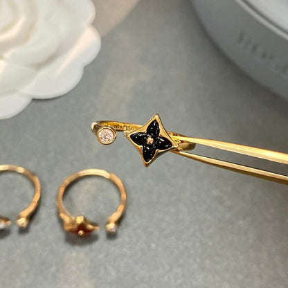 [Gaonasi]STAR 1 DIAMOND OPEN RING