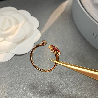 [Gaonasi]STAR 1 DIAMOND OPEN RING
