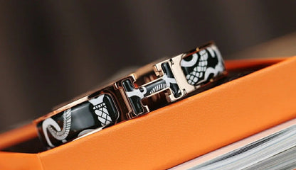 [Gaonasi]H TARTAN BRACELET 12MM