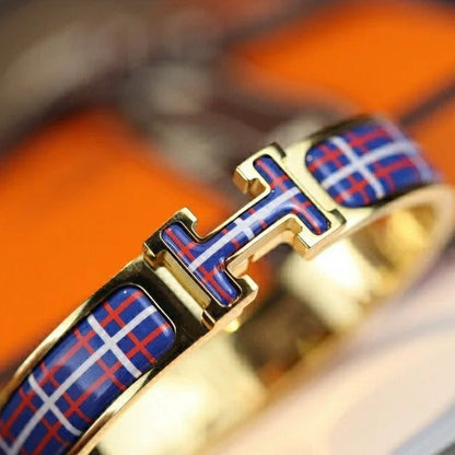 [Gaonasi]H TARTAN BRACELET 12MM