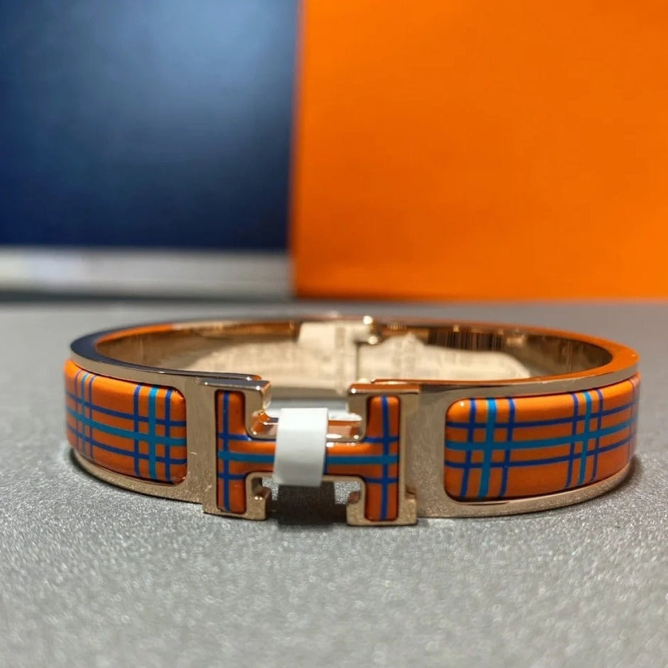 [Gaonasi]H TARTAN BRACELET 12MM