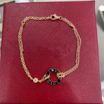 [Gaonasi Jewelry]LOVE BRACELET 2 DIAMOND