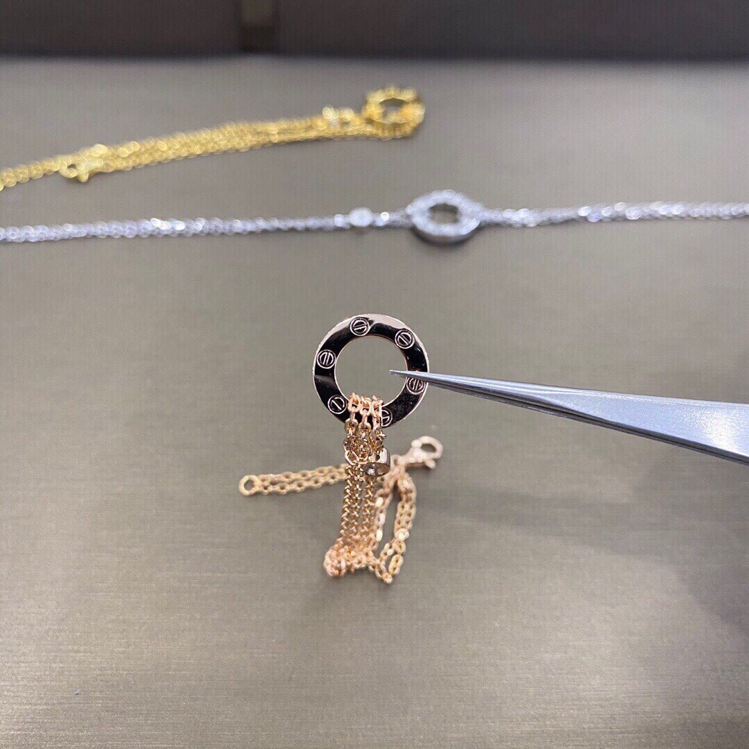 [Gaonasi Jewelry]LOVE BRACELET 2 DIAMOND