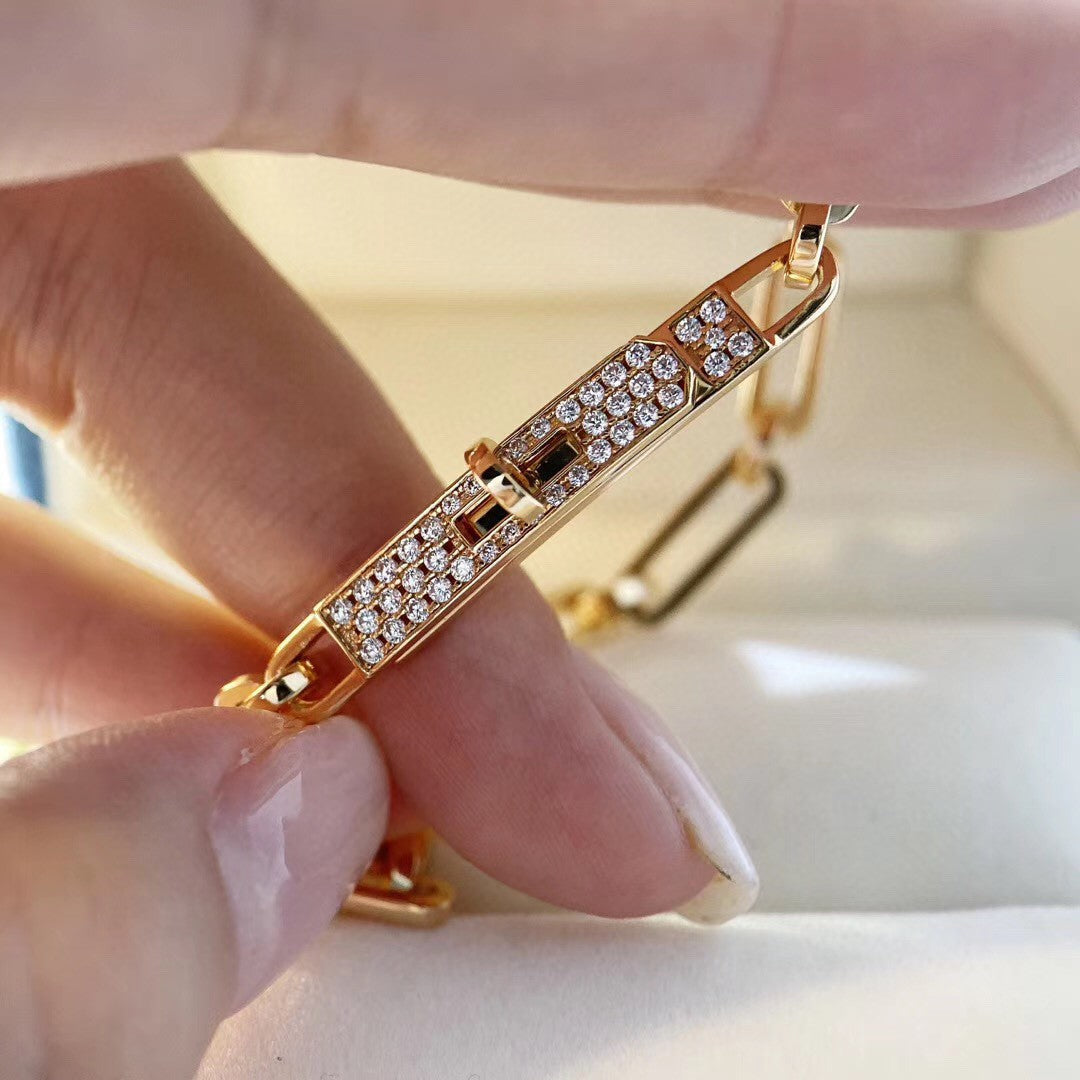 [Gaonasi]CHAINE BRACELET SMALL MODEL DIAMOND