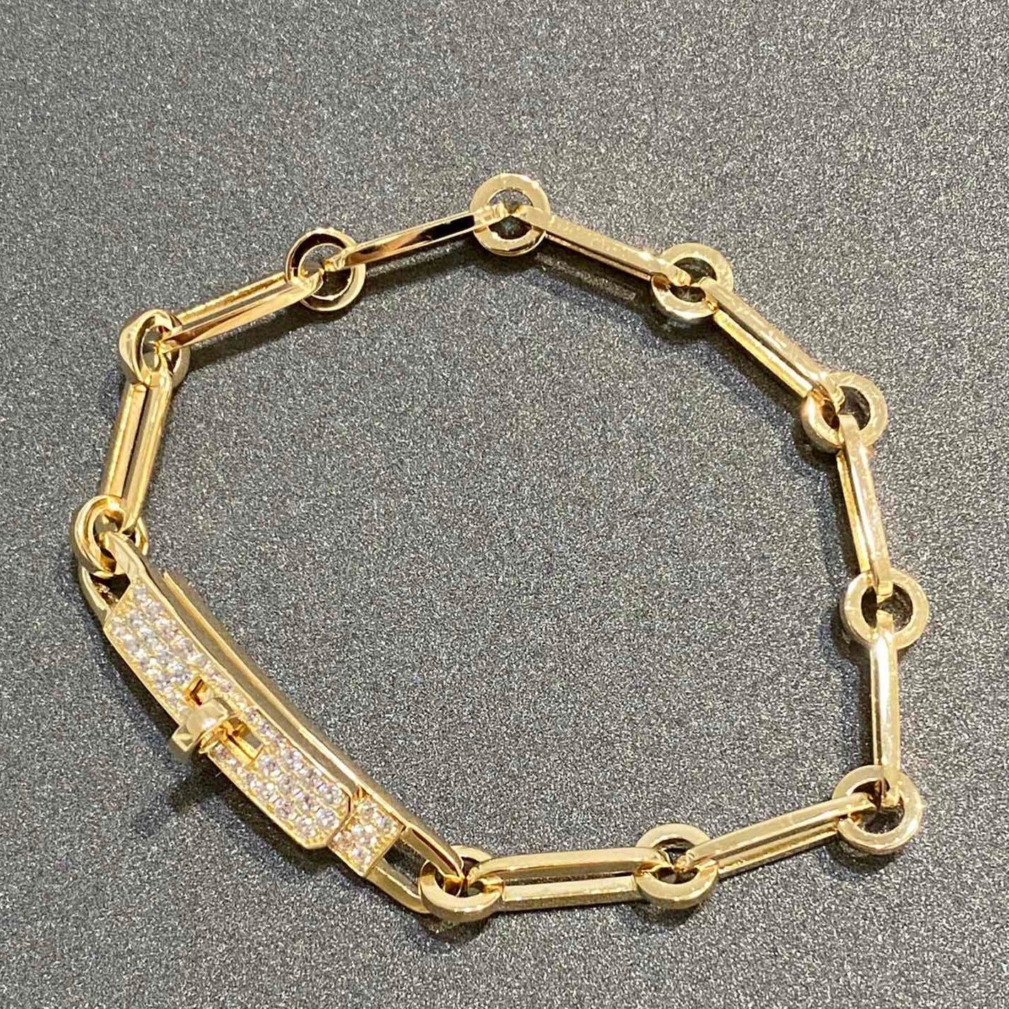 [Gaonasi]CHAINE BRACELET SMALL MODEL DIAMOND