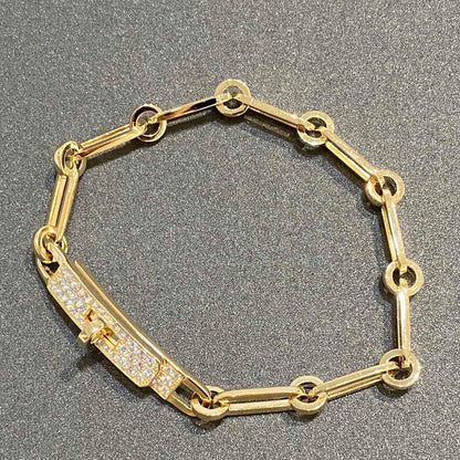 [Gaonasi]CHAINE BRACELET SMALL MODEL DIAMOND