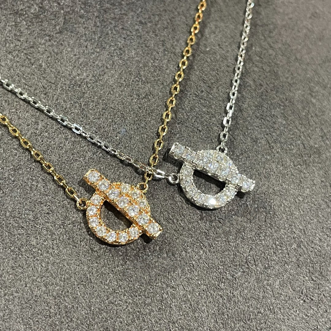 [Gaonasi]ECHAPEE NECKLACE DIAMOND