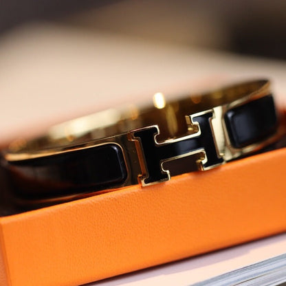 [Gaonasi]H BRACELET 12MM GOLD