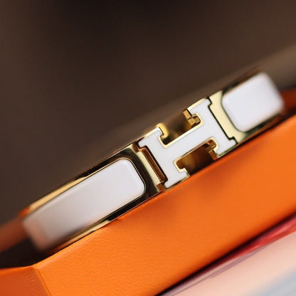 [Gaonasi]H BRACELET 12MM GOLD