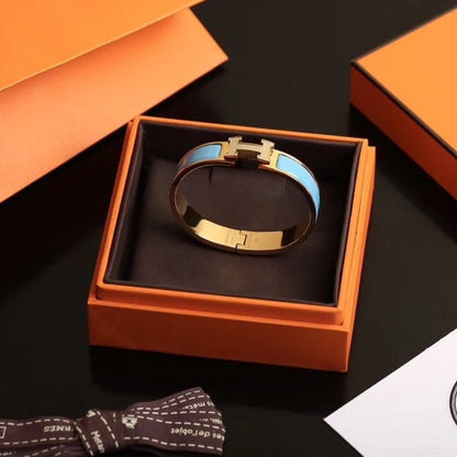 [Gaonasi]H CLOUD BLUE BRACELET GOLD DIAMOND