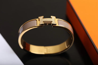 [Gaonasi]H BRACELET GOLD DIAMOND