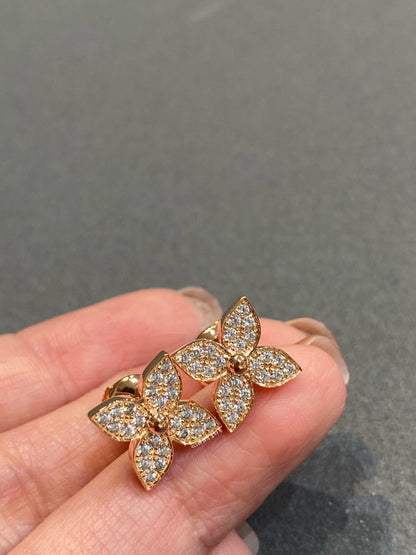 [Gaonasi]STAR DIAMOND EARRINGS