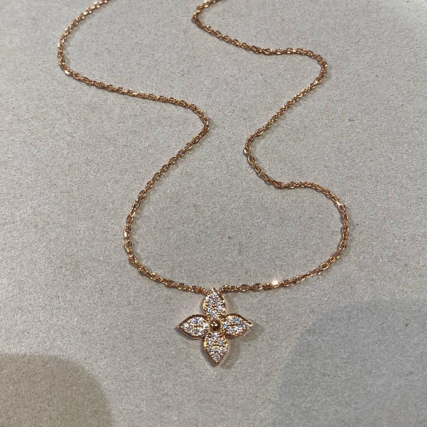 [Gaonasi]STAR DIAMOND NECKALCE