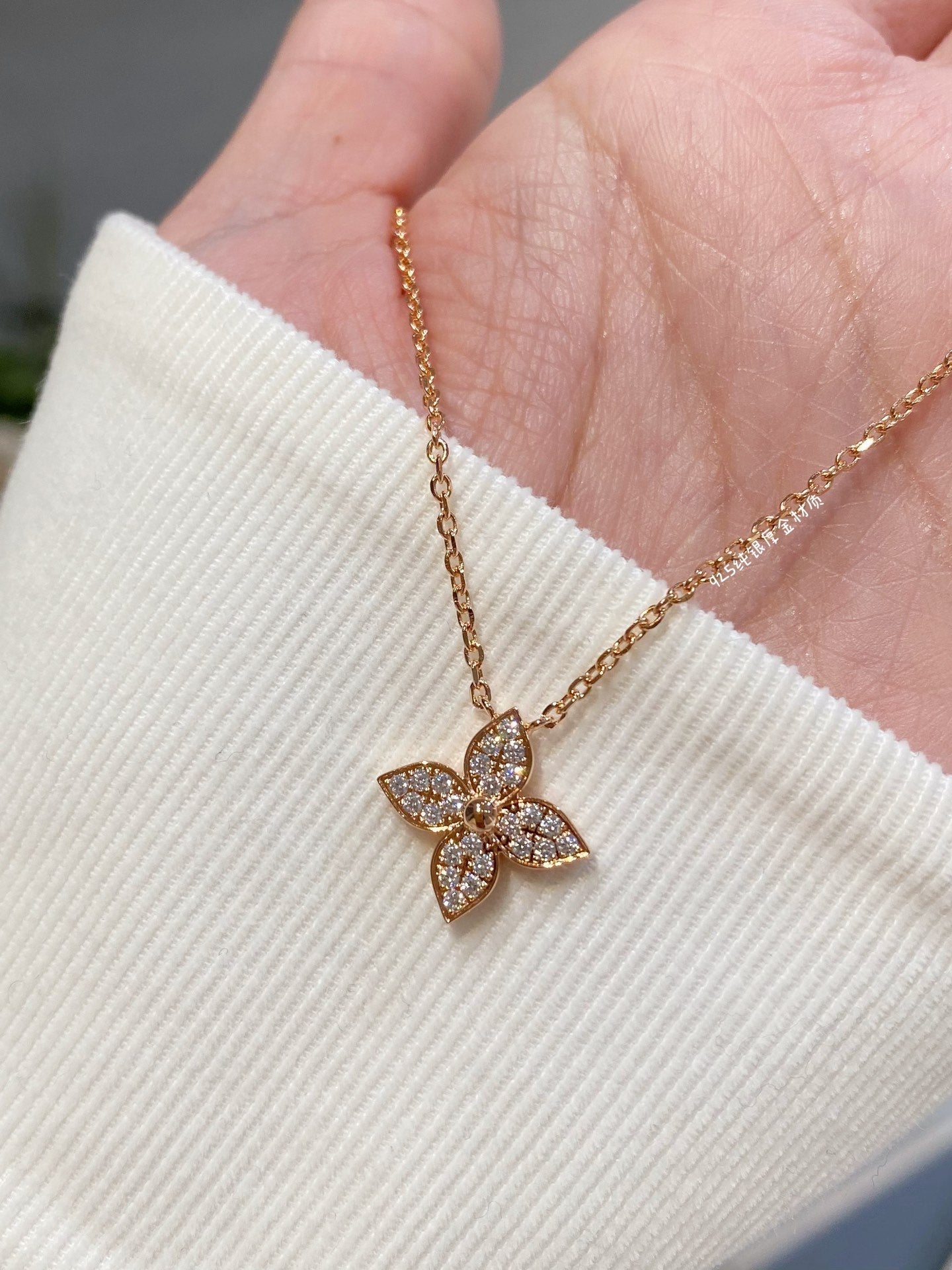 [Gaonasi]STAR DIAMOND NECKALCE