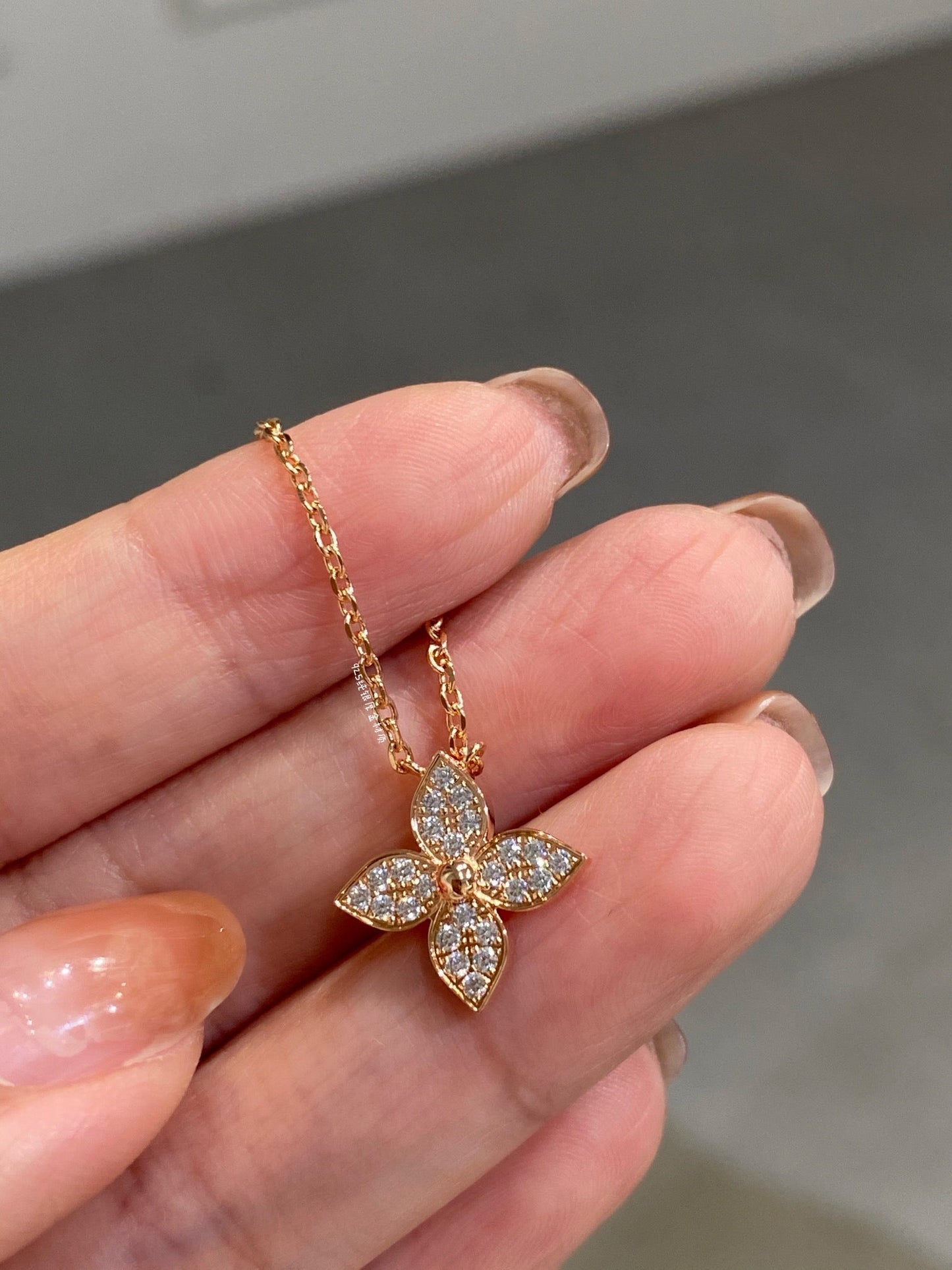 [Gaonasi]STAR DIAMOND NECKALCE
