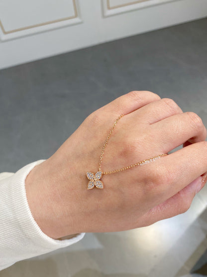 [Gaonasi]STAR DIAMOND NECKALCE