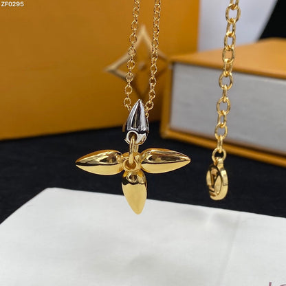 [Gaonasi]LOUISETTE PEDANT GOLD NECKLACE