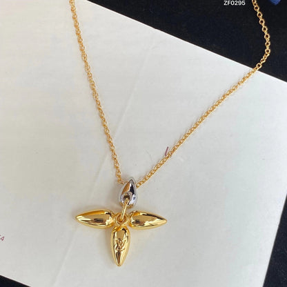 [Gaonasi]LOUISETTE PEDANT GOLD NECKLACE