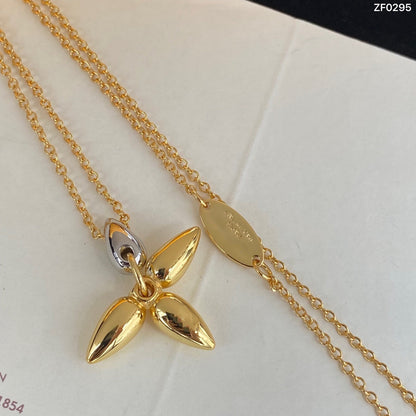 [Gaonasi]LOUISETTE PEDANT GOLD NECKLACE