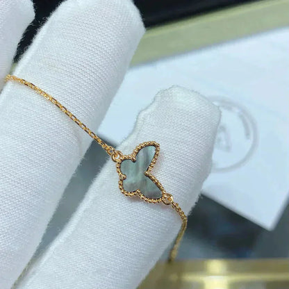 [Gaonasi]BUTTERFLY DARK MOP BUTTERFLY BRACELET