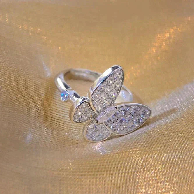 [Gaonasi]BUTTERFLY DIAMOND RING