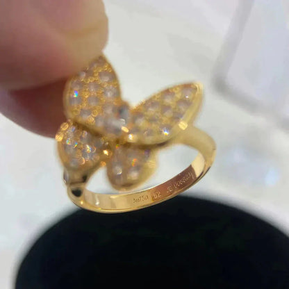 [Gaonasi]BUTTERFLY DIAMOND RING