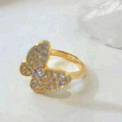 [Gaonasi]BUTTERFLY DIAMOND RING