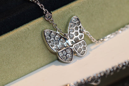 [Gaonasi]BUTTERFLY DIAMOND NECKLACE