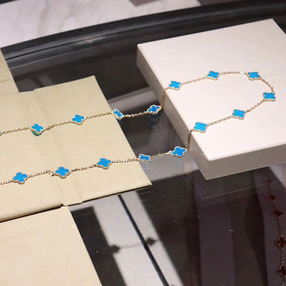 [Gaonasi]CLOVER 20 MOTIFS TURQUOISE GOLD