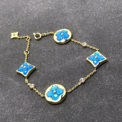 [Gaonasi]STAR AND SUN TURQUOISE 4 MOTIFS 3 DIAMONDS