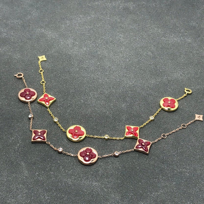 [Gaonasi]STAR AND SUN CARNELIAN 4 MOTIFS 3 DIAMONDS