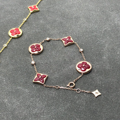 [Gaonasi]STAR AND SUN CARNELIAN 4 MOTIFS 3 DIAMONDS