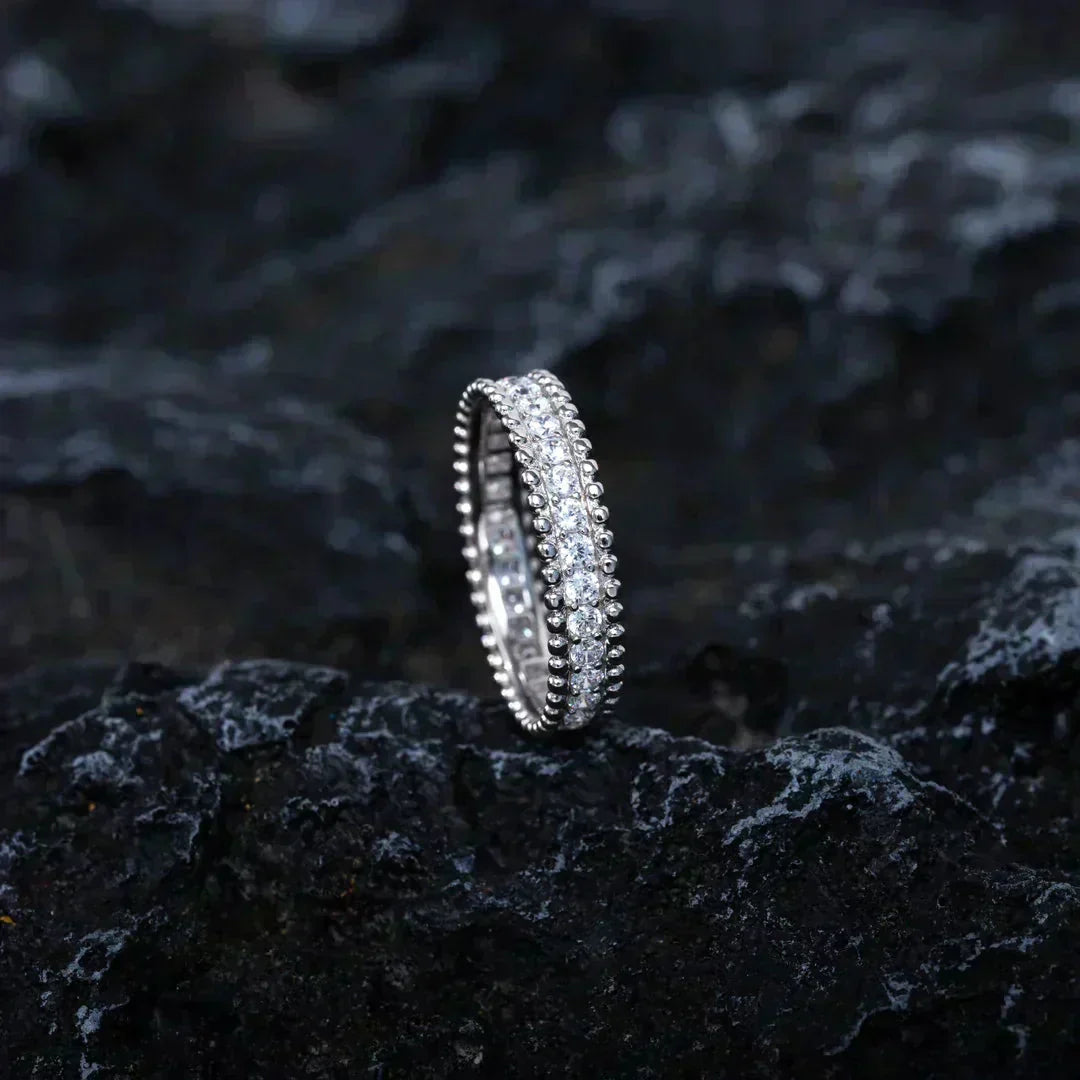 [Gaonasi]PERLEE DIAMOND SILVER RING