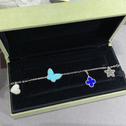 [Gaonasi]LUCKY SPRING SILVER BRACELET 4 MOTIF