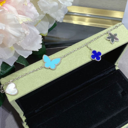 [Gaonasi]LUCKY SPRING SILVER BRACELET 4 MOTIF