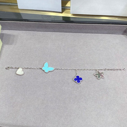 [Gaonasi]LUCKY SPRING SILVER BRACELET 4 MOTIF