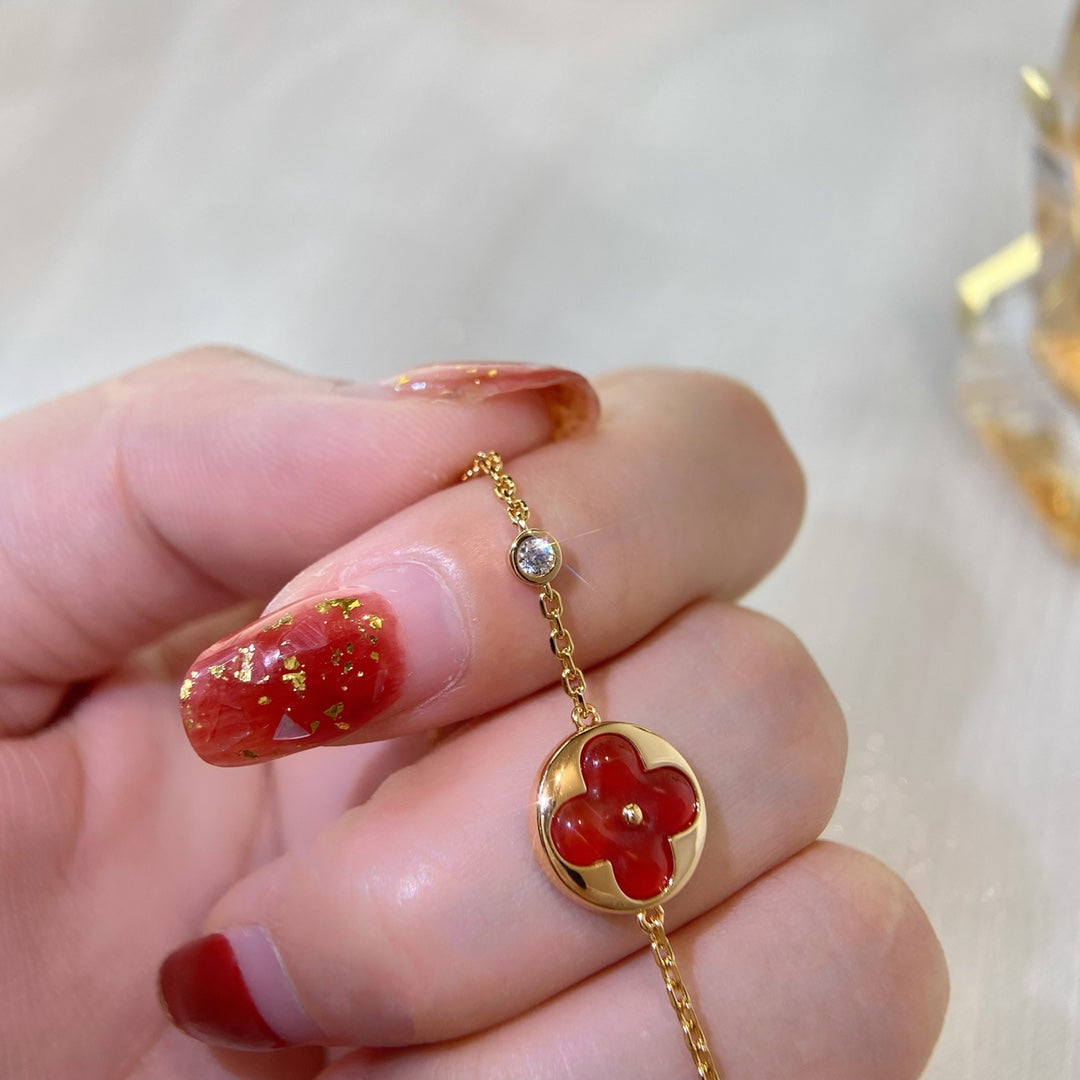 [Gaonasi]SUN PEDANT CARNELIAN BRACELET