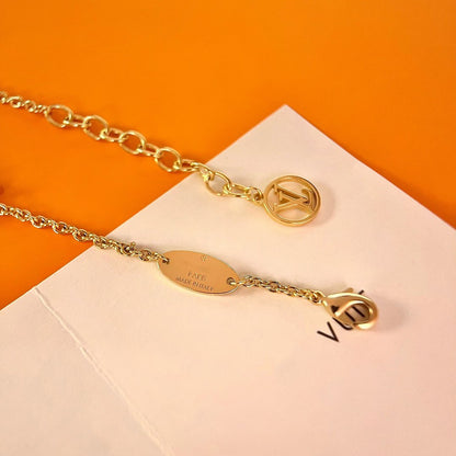 [Gaonasi]LOGO STAR MOTIF GOLD BRACELET